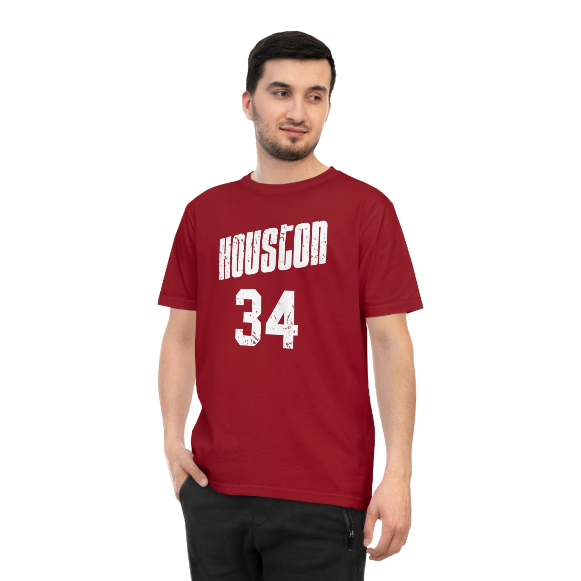 Hakeem Olajuwon - Camiseta roja - Retro Cool