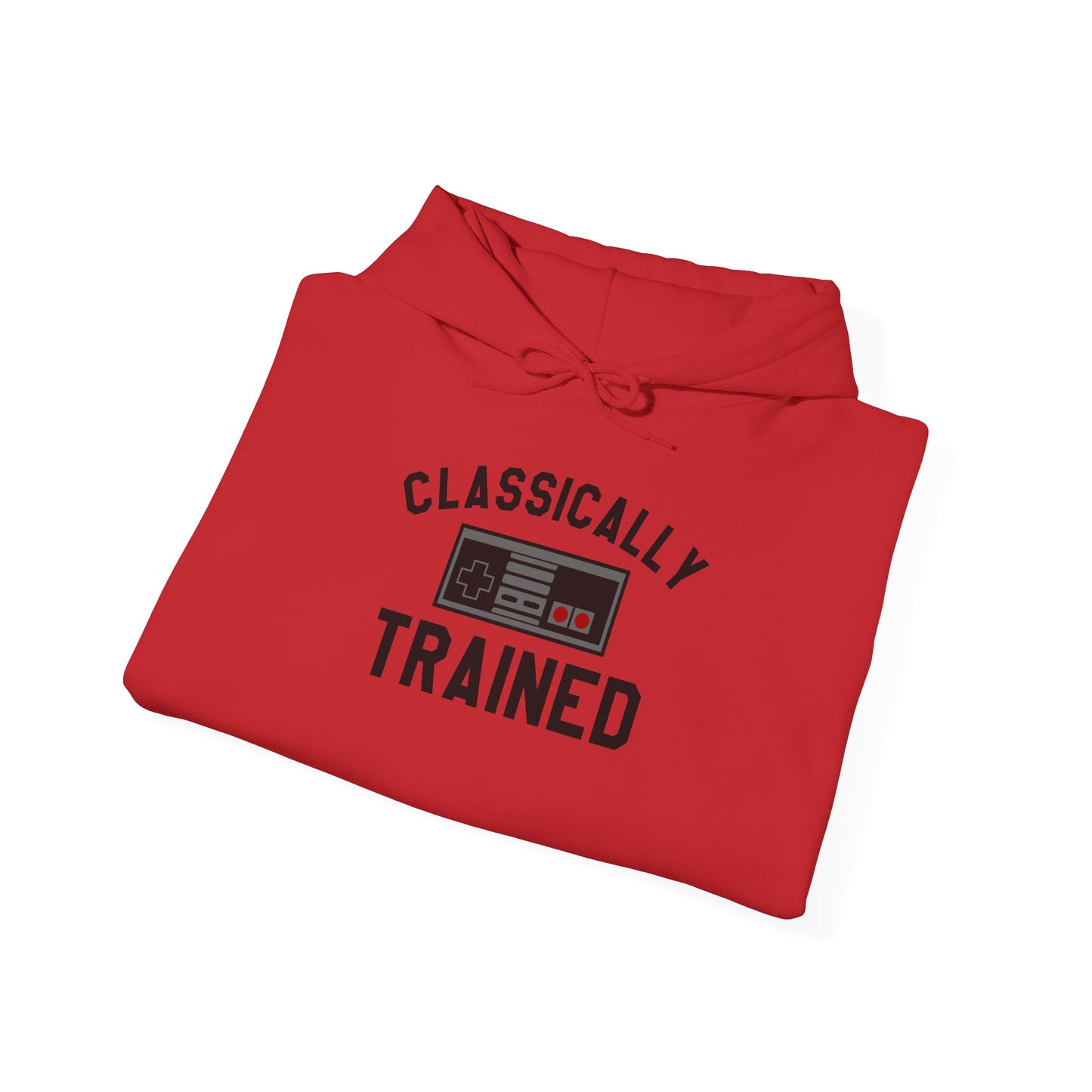 Classically Trained - Sudadera roja con capucha - Retro Cool