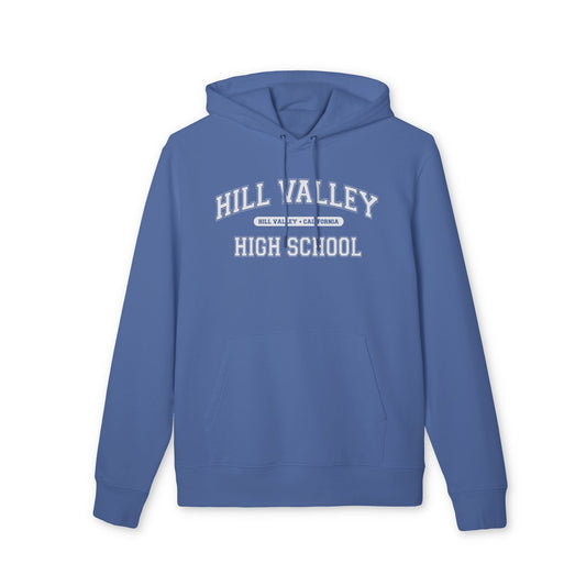 Regreso al Futuro 'Hill Valley' - Sudadera azul con capucha