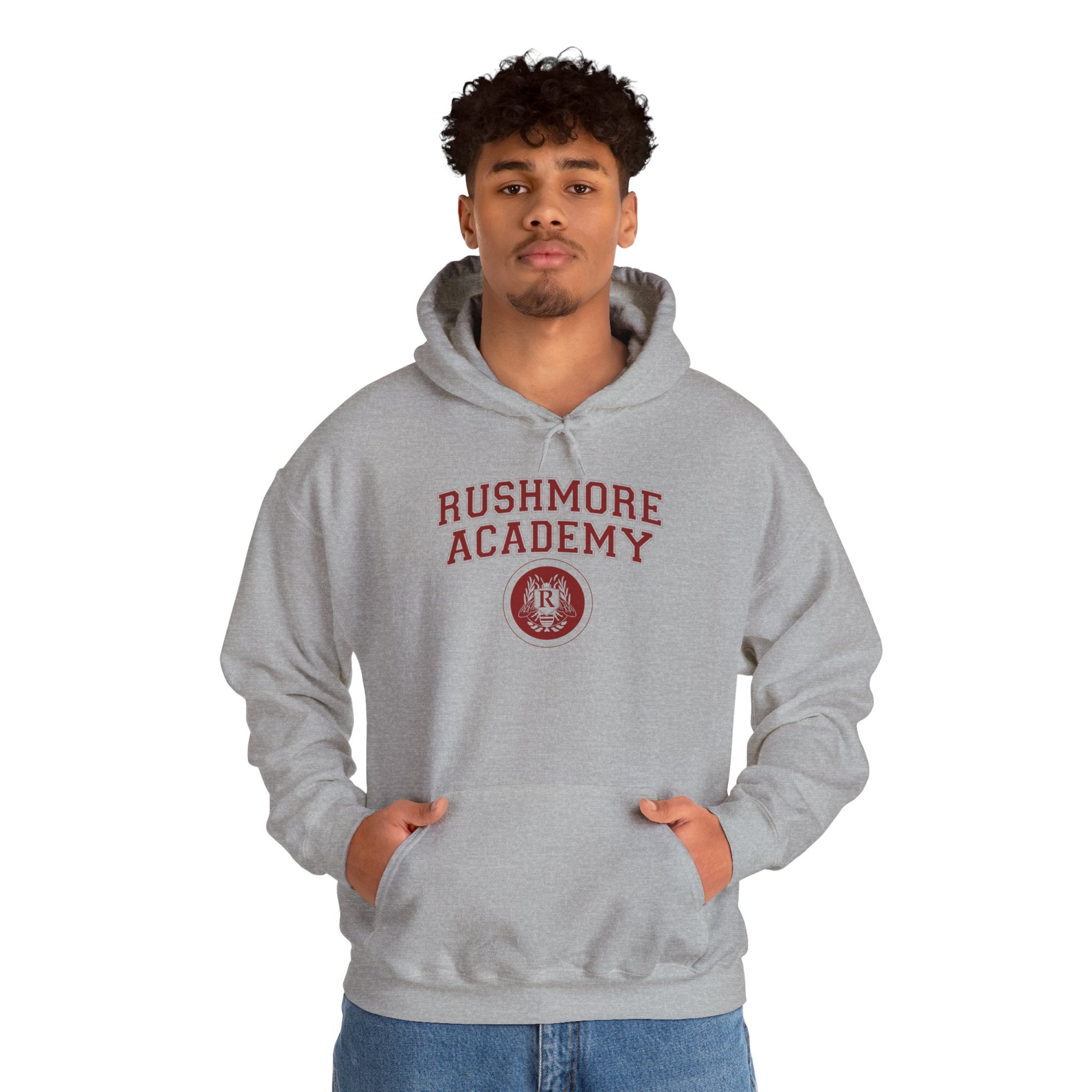 Academia Rushmore - Sudadera gris - Retro Cool