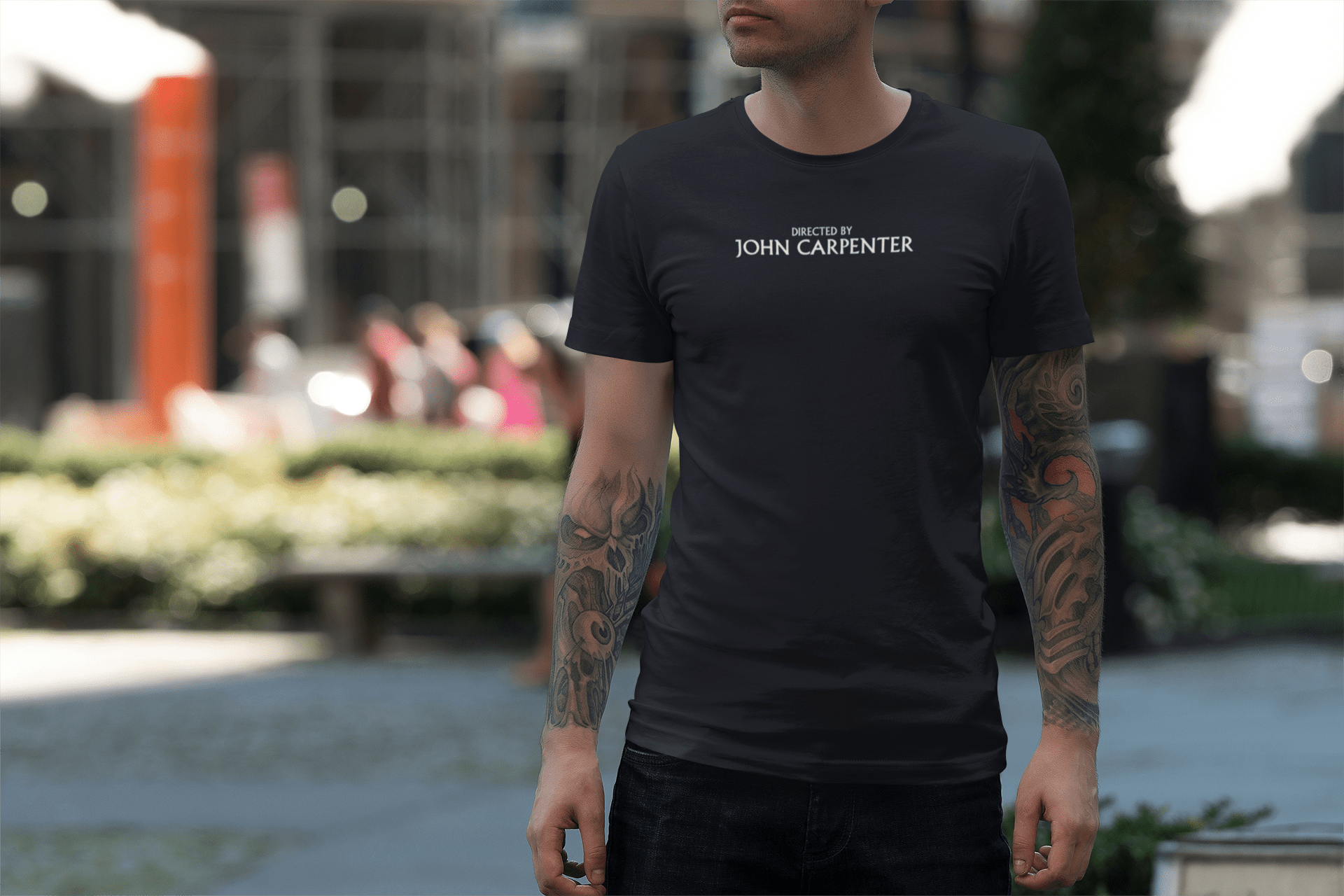 John Carpenter - Camiseta azul - Retro Cool