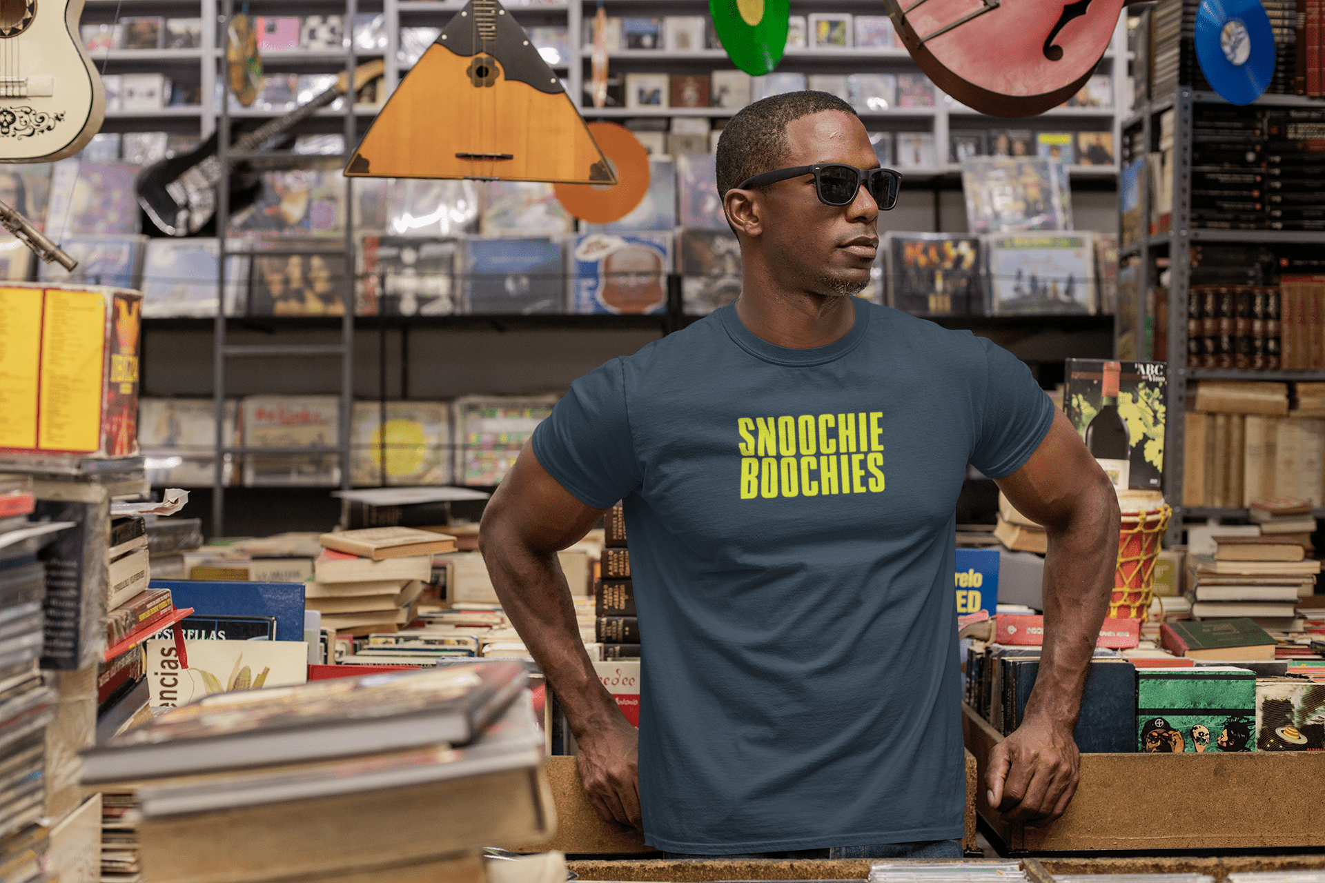 Kevin Smith 'Snoochie Boochies' - Camiseta azul - Retro Cool