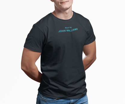 Music by John Williams - Camiseta azul - Retro Cool