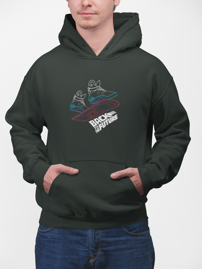 Regreso al futuro 'Aeropatín' - Sudadera negra