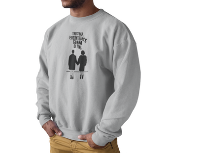 El Club de la Lucha 'Todo va a salir bien' - Sudadera gris