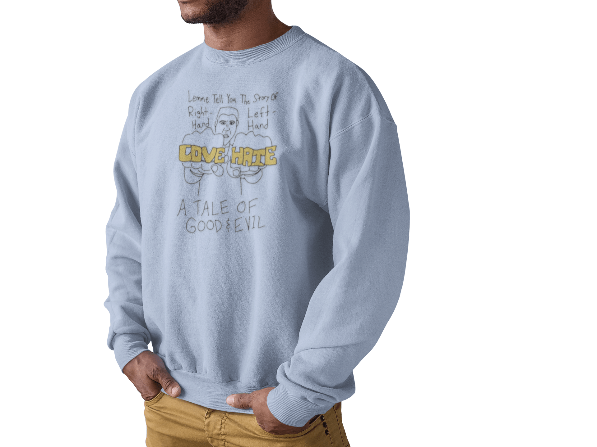 Haz lo que debas 'Radio Raheem' - Sudadera azul - Retro Cool