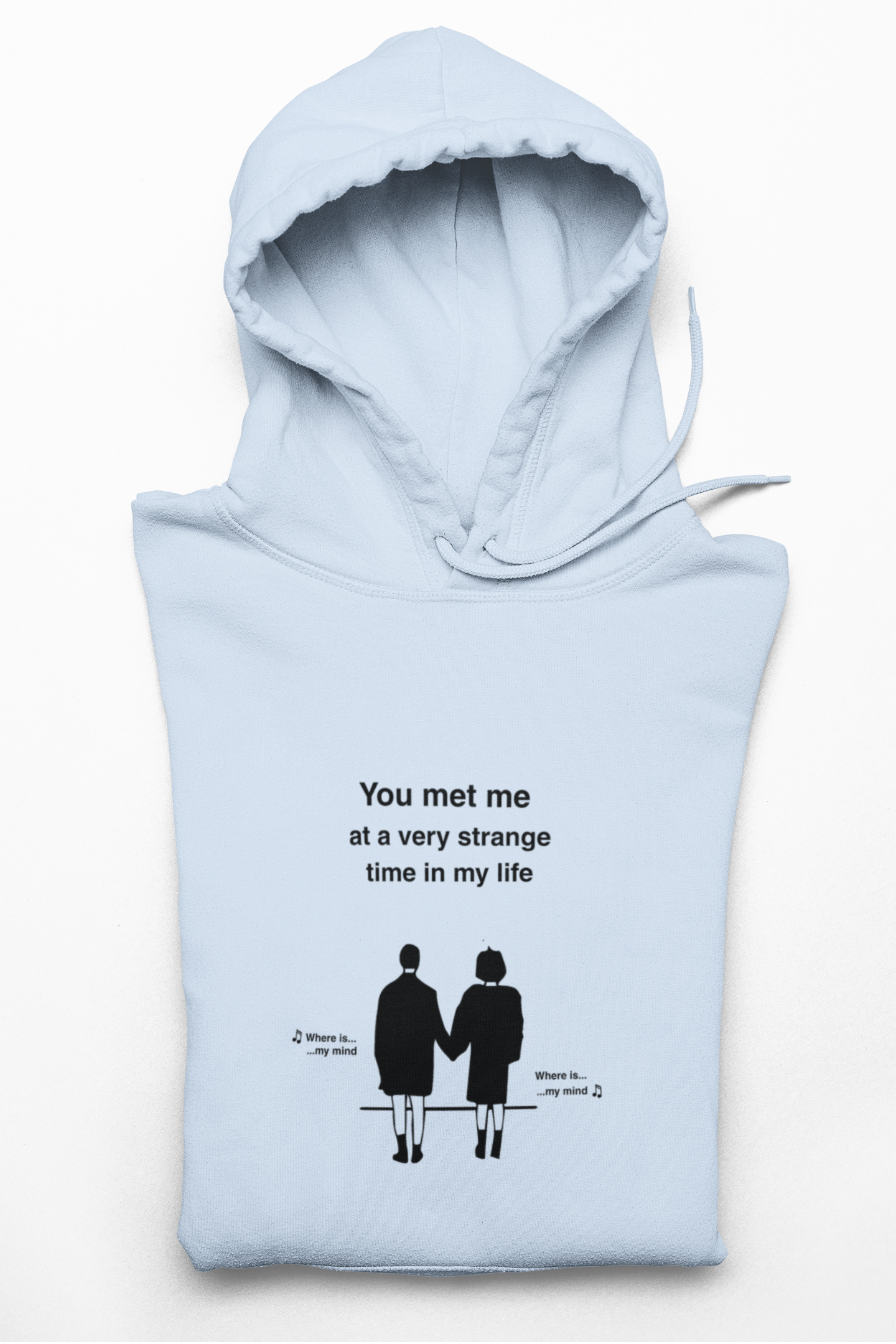 El club de la lucha 'Where is my mind' - Sudadera azul - Retro Cool