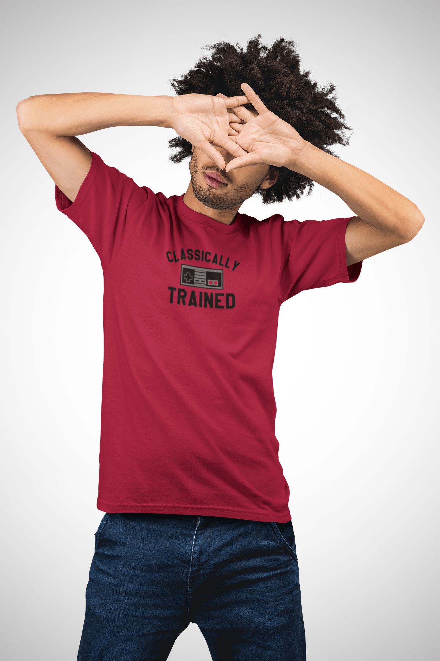 Classically Trained - Camiseta roja - Retro Cool