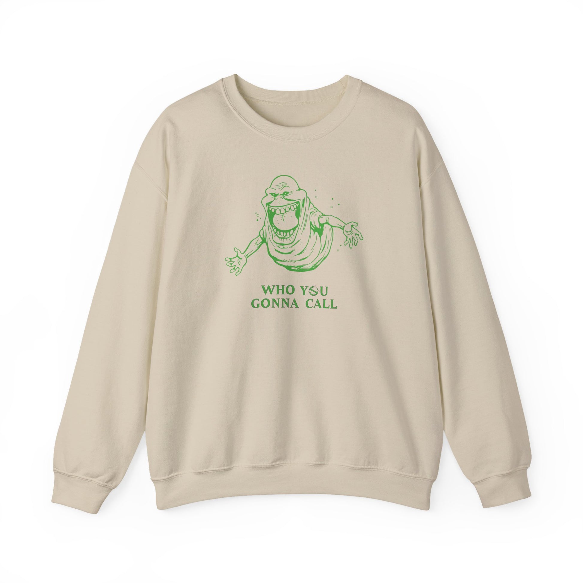 Cazafantasmas 'Who you gonna call' - Sudadera beige - Retro Cool