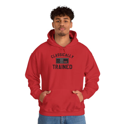 Classically Trained - Sudadera roja con capucha - Retro Cool