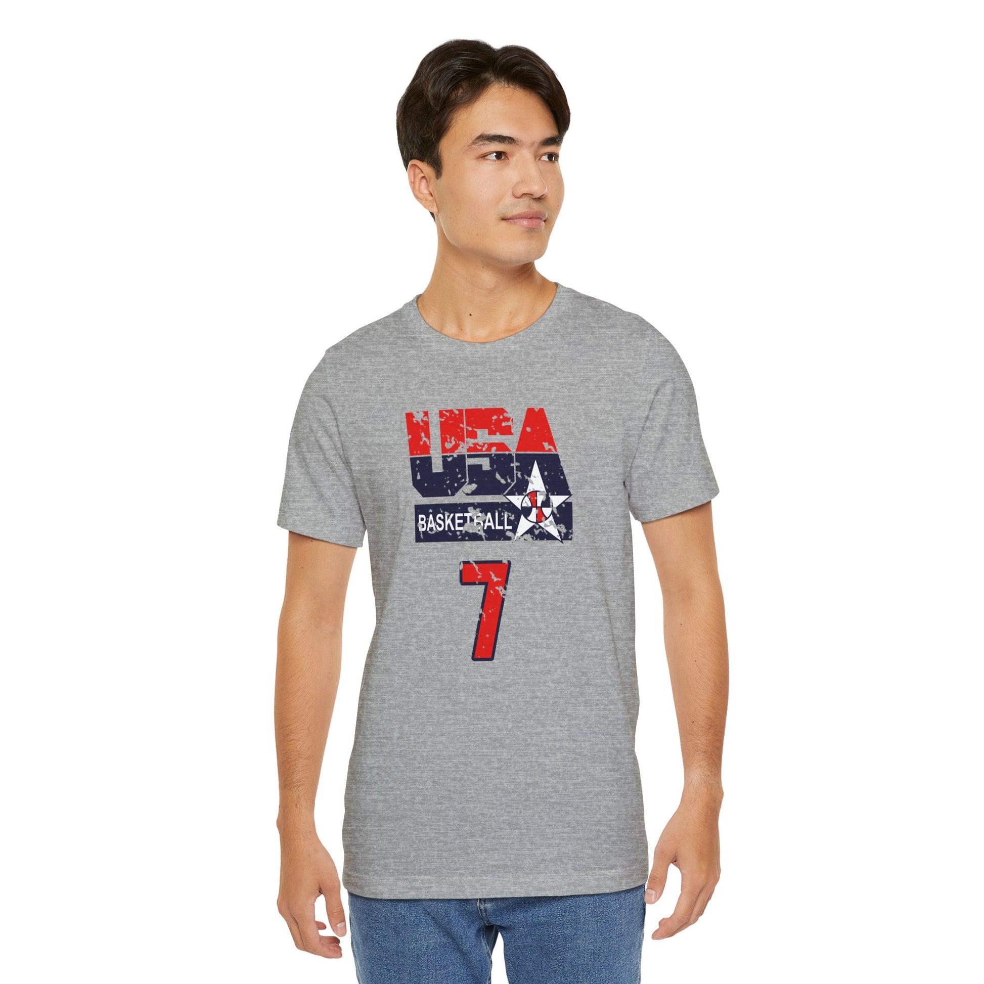 Dream Team 'Larry Bird' - Camiseta gris - Retro Cool