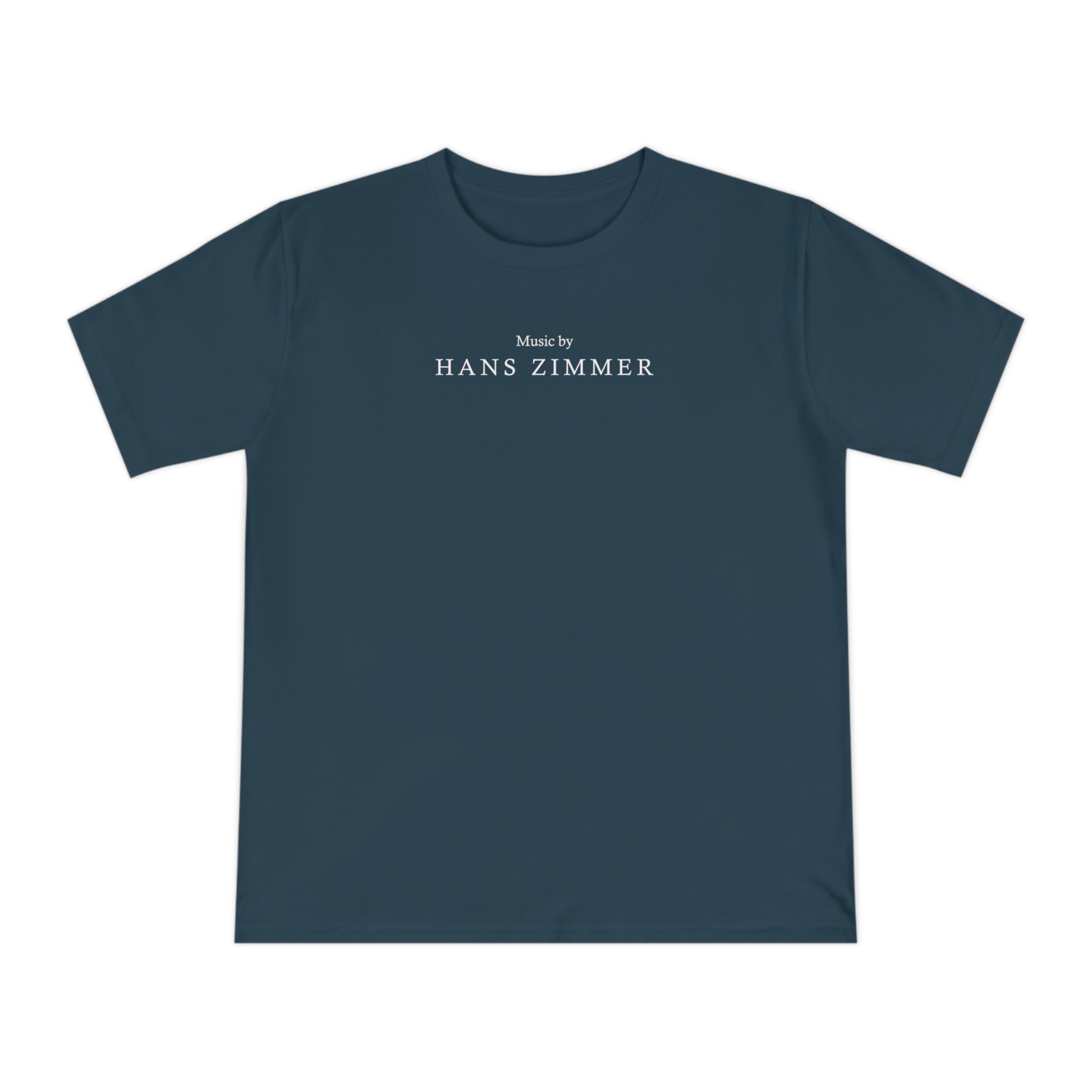 Music by Hans Zimmer - Camiseta azul - Retro Cool
